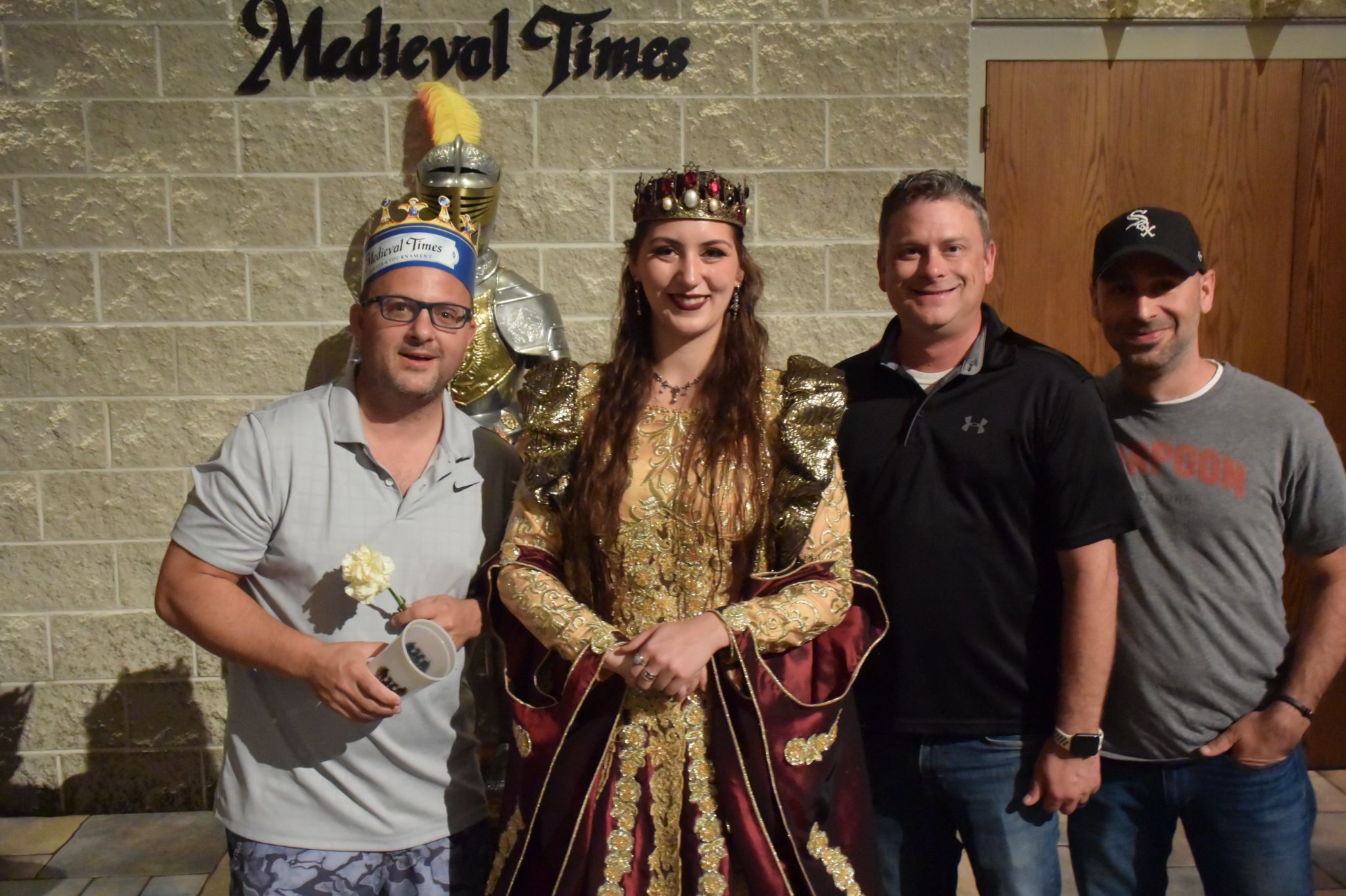 The Queen and the Boys!