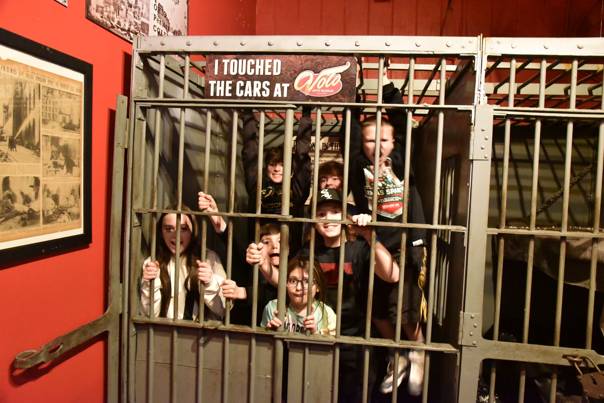 The Grand kids in jail