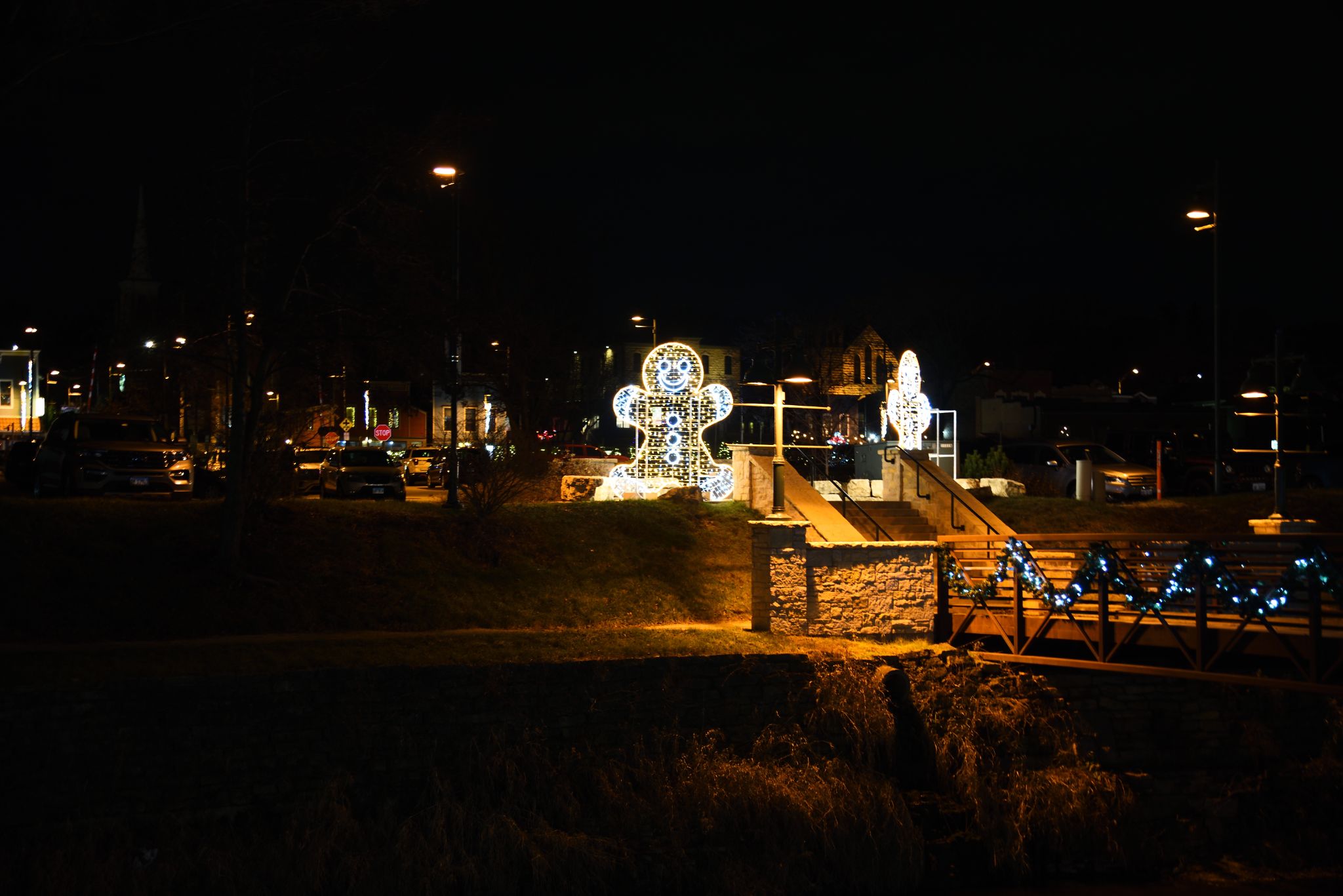 Lemont Downtown at Christmas