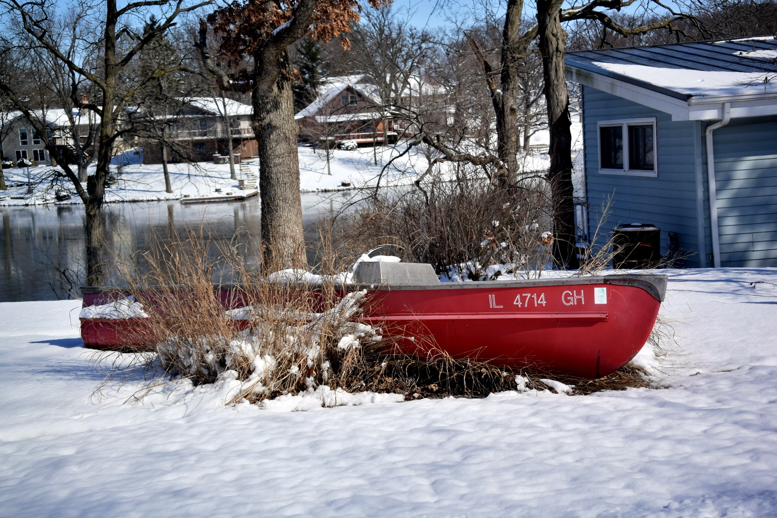 Boat as a planter