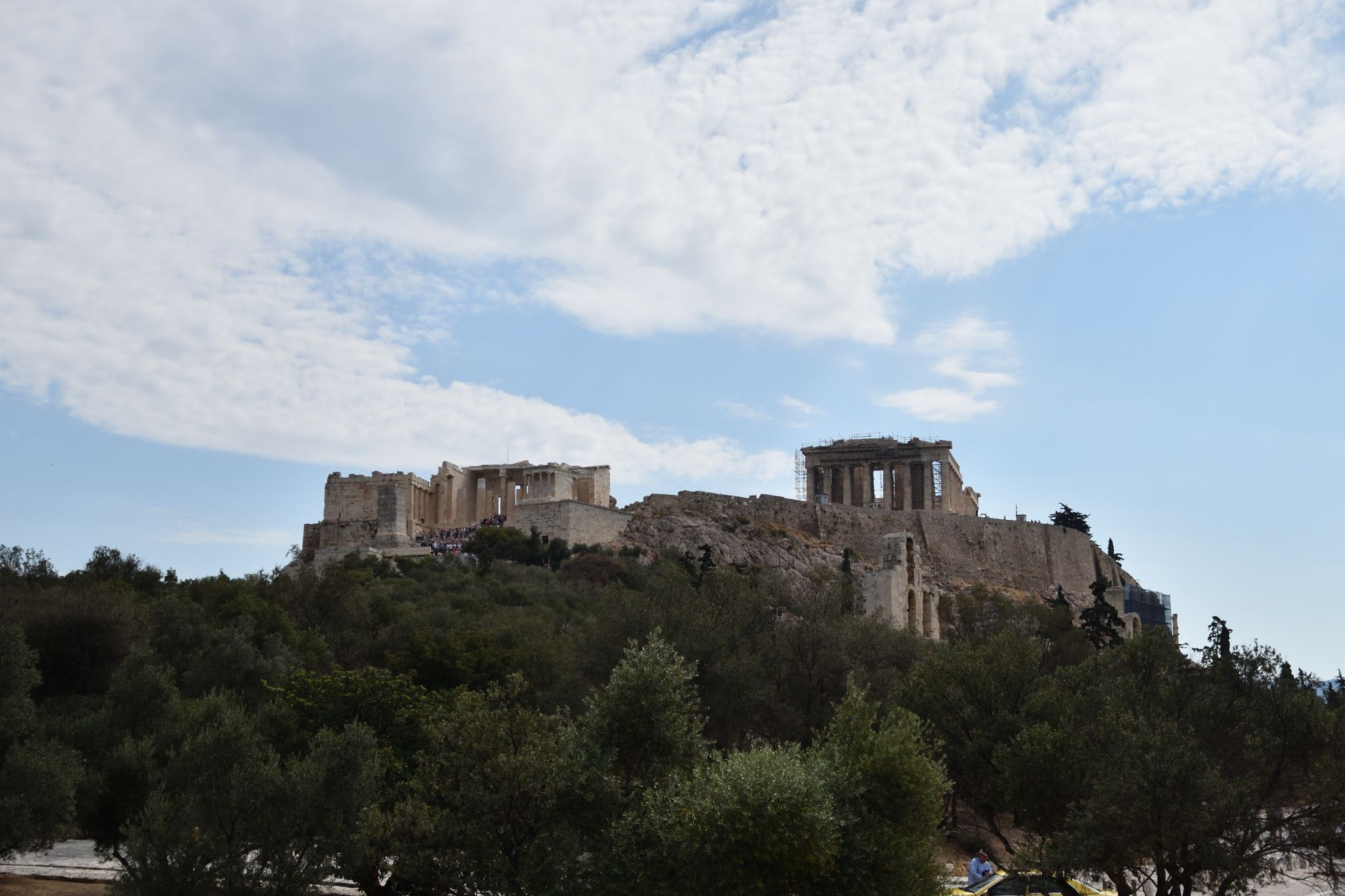 The Acropolis of Athens Greece